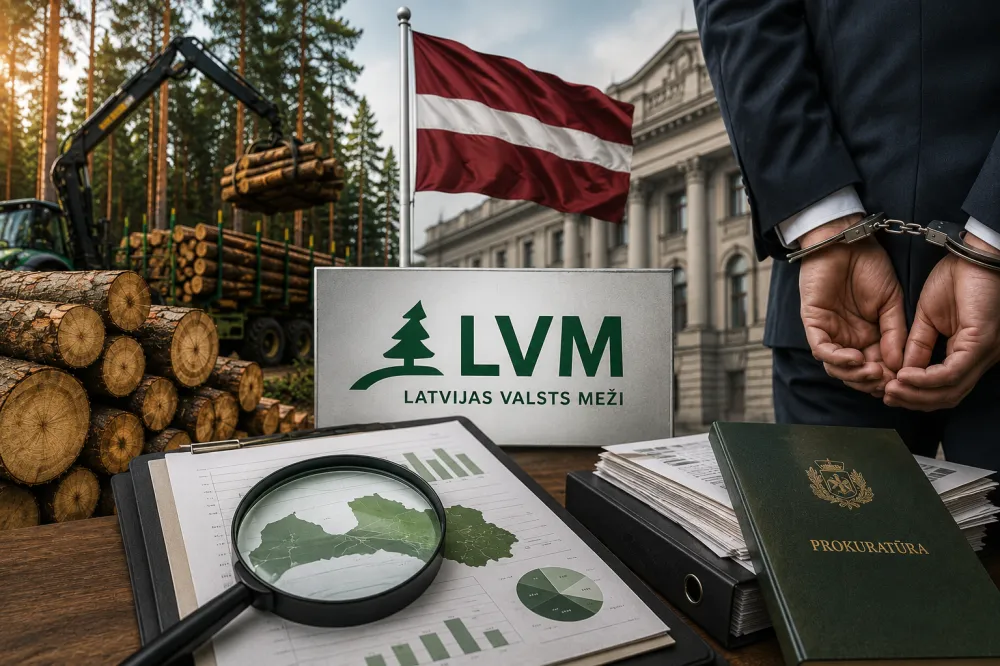 Латвію сколихнула «деревна справа»: як рішення щодо цін у контрактах LVM переросло у корупційне розслідування